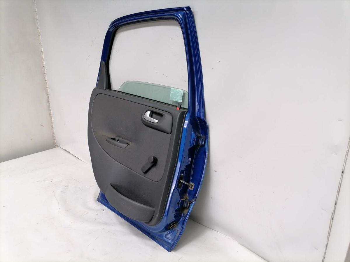 Opel Corsa C original T&uuml;r hinten links Z21K Olympiablau Rohbau Bj.2005